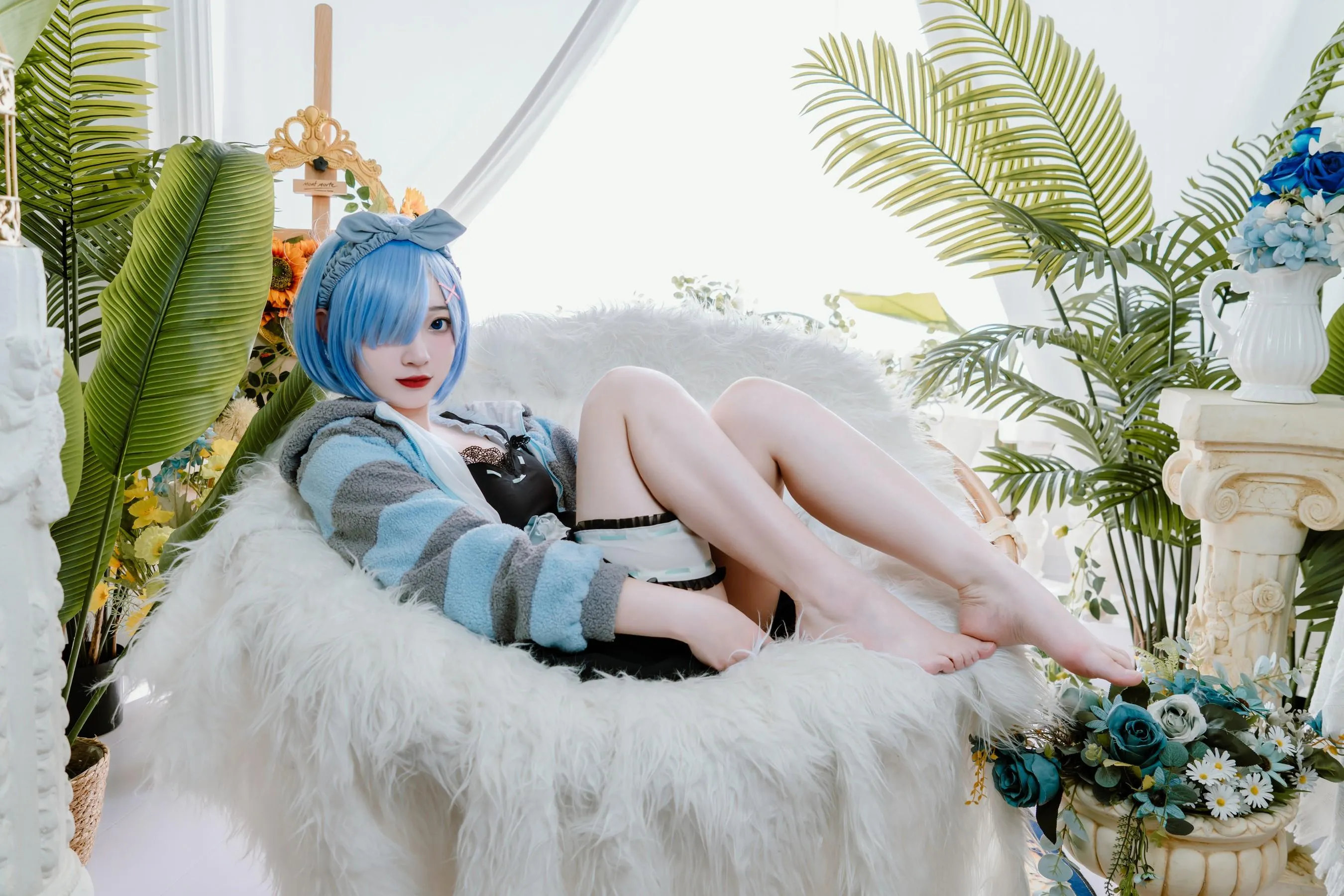 桃墨公子 – NO.06 居家的蕾姆 [24P]插图7